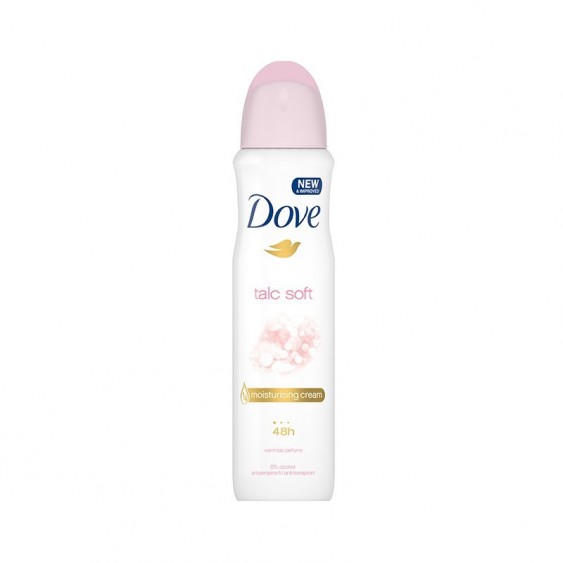 Dove Talc Soft Deodorant Spray 150 Ml