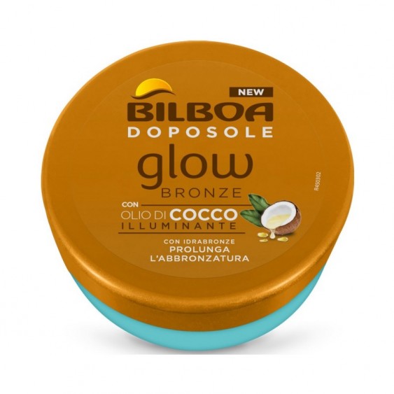 Bilboa Glow Bronze Doposole Con Olio Di Cocco Illuminante 250 Ml