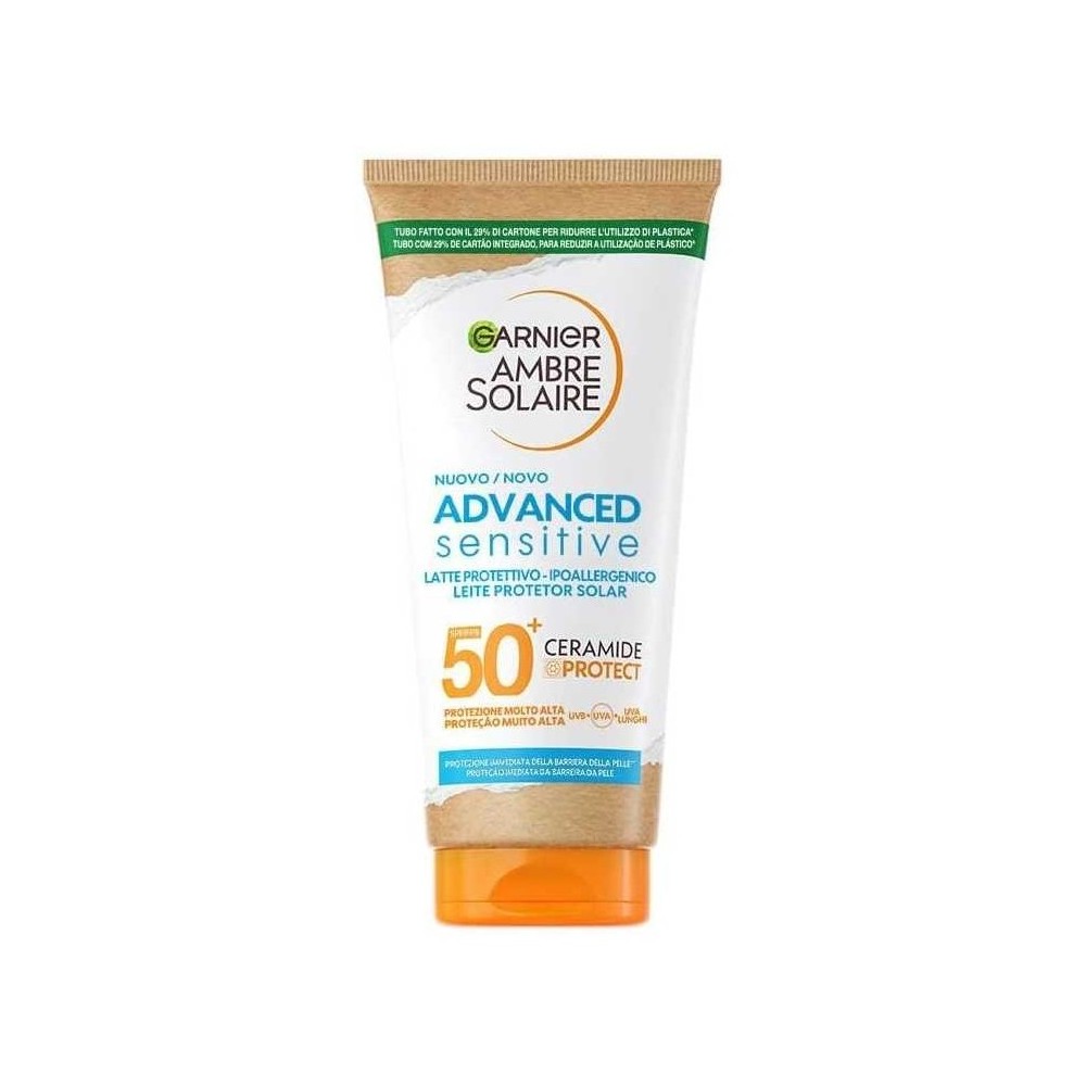 Garnier Ambre Solaire Advanced Sensitive SPF50 Latte Protettivo