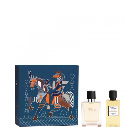 Hermes Terre D'Hermès - Eau De Toilette Uomo 50 Ml + Gel Doccia 40 Ml