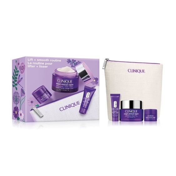 Clinique Smart Clinical Repair - Crema Viso 50 Ml + Siero 10 Ml + Contorno Occhi 5 Ml