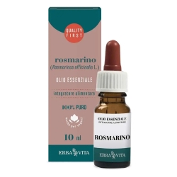 Erba Vita Rosmarino Olio Essenziale - Integratore Per La Funzione Epatica 10 ml