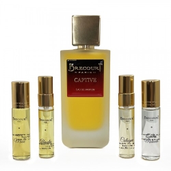 Brecourt Paris Captive - Eau De Parfum Donna 100 Ml Vapo + Filtri Emozionali 4 X 7 Ml