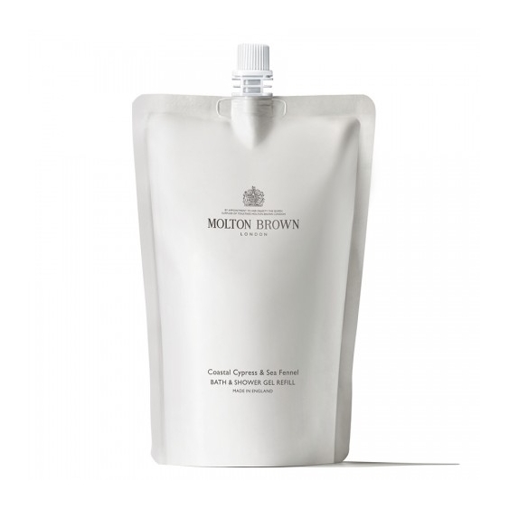 Molton Brown Coastal Cypress & Sea Fennel - Gel Bagno E Doccia Ricarica da 400 Ml