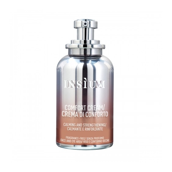Insium Crema Di Conforto - Crema Viso Lenitiva Anti-Rossori E Anti-Età  Per Pelli Sensibili 50 Ml