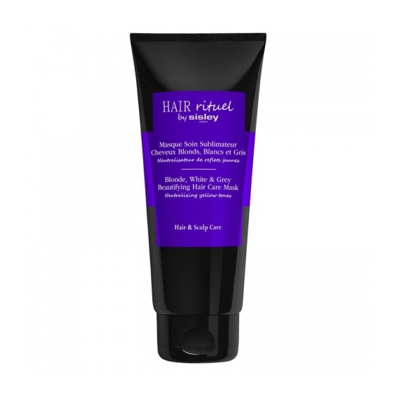 Sisley Masque Soin Sublimateur Cheveux Blonds Blancs Et Gris - Trattamento Neutralizzante Per Riflessi Indesiderati 200 Ml