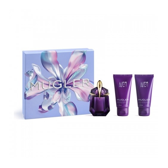 Mugler Alien - Eau De Parfum 30 Ml Vapo + Body Lotion 50 Ml + Shower Gel 50 Ml