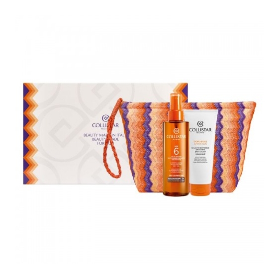 Collistar Olio Secco Superabbronzante Spf6 200 ml + Doposole After sun 100 ml