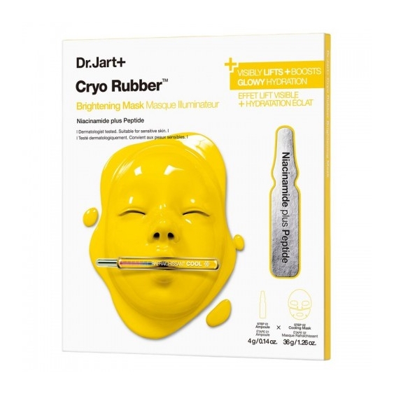Dr.Jart+ Cryo Rubber Brightening Mask - Maschera Viso 36 g + 4 g