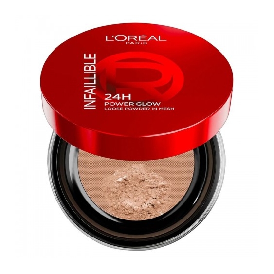L'Oreal Paris Infaillible 24H Power Glow - Loose Powder In Mesh - Medium