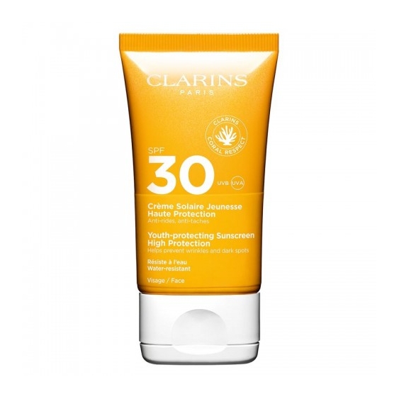 Clarins Creme Solaire Jeunesse Haute Protection Spf30 - Crema solare ad alta protezione 50 Ml