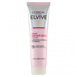 L'Oreal Paris Elvive Ultimate Glycolic Gloss Balsamo per capelli spenti e porosi 150 ml