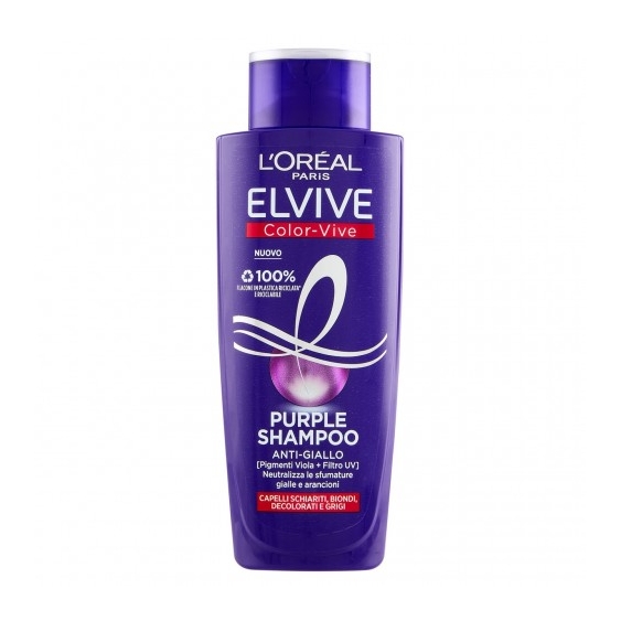 L'Oreal Paris Color-vive Purple Shampoo Anti-giallo 200 ml