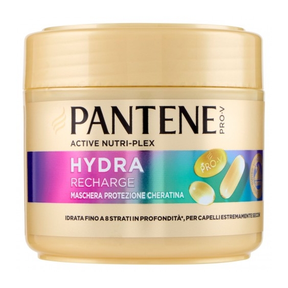 Pantene Hydra Recharge - Maschera Protezione Cheratina 300 ml