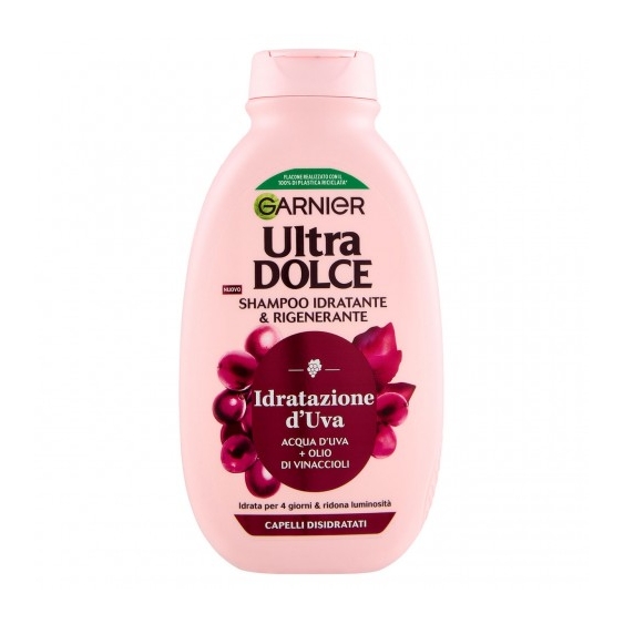 Garnier Ultra dolce Idratazione D'Uva - Shampoo Idratante e Rigenerante 250 ml