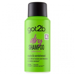 Got2B Dry Shampoo Extra Fresh Apple & Sandalwood - Shampoo secco mini 100 ml