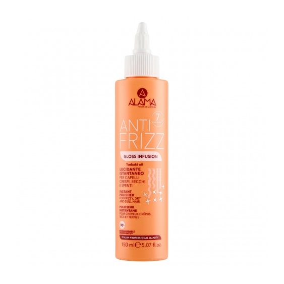 Alama Anti Frizz Gloss Infusion - Lucidante Istantaneo per capelli Crespi Secchi e Spenti 150 ml