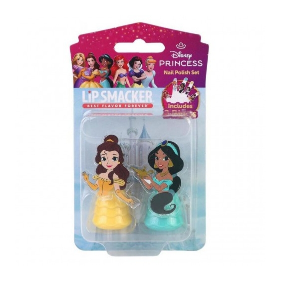 Lip Smacker Disney Princess Nail Polish Set - Smalto Belle + Smalto Jasmine