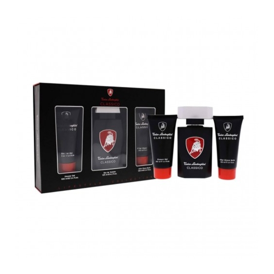 Tonino Lamborghini Classico - Eau de Toilette Uomo 125 ml + Gel Doccia 100 ml + Balsamo Dopobarba 100 ml