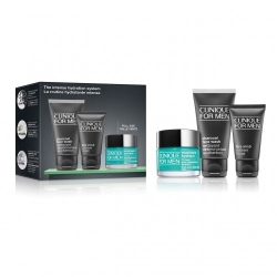 Clinique For Men The Intense Hydration System - Routine Completa per Pelli Radiose