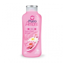 Puro Amore Seta E Fiori Di Loto - Bagnodoccia Delicato 650 ml
