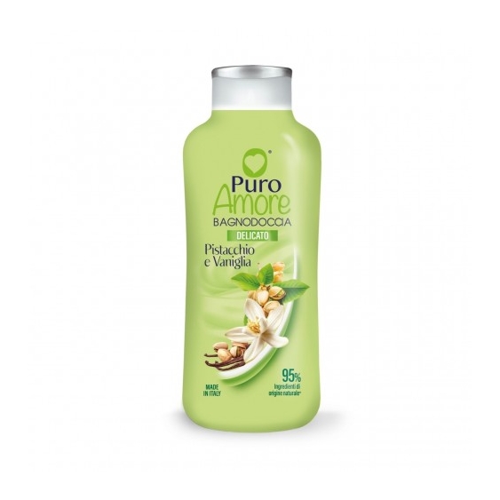 Puro Amore Pistacchio e Vaniglia - Bagnodoccia Delicato 650 ml
