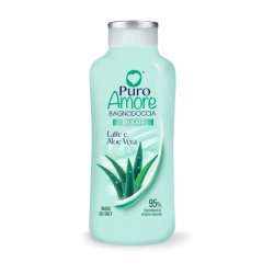 Puro Amore Latte E Aloe Vera - Bagnodoccia Delicato 650 ml