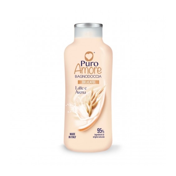 Puro Amore Latte e Avena - Bagnodoccia Delicato 650 ml