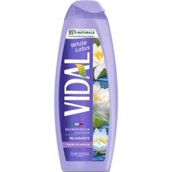 Vidal White Lotus - Bagnodoccia Rilassante ai Fiori di Ninfea 500 ml