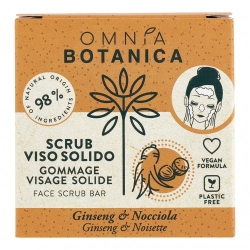 Omnia Botanica Ginseng & Nocciola - Scrub viso solido 50 g