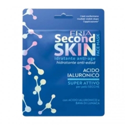 Fria Second Skin Acido Ialuronico Super Attivo - Maschera Viso Idratante Anti-Age