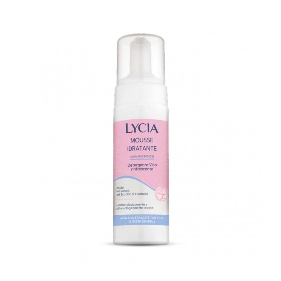 Lycia Mousse Idratante - Detergente Viso Rinfrescante 150 ml
