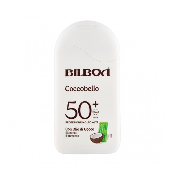 Bilboa Coccobello Spf50+ Crema Solare con olio di cocco 200 ml
