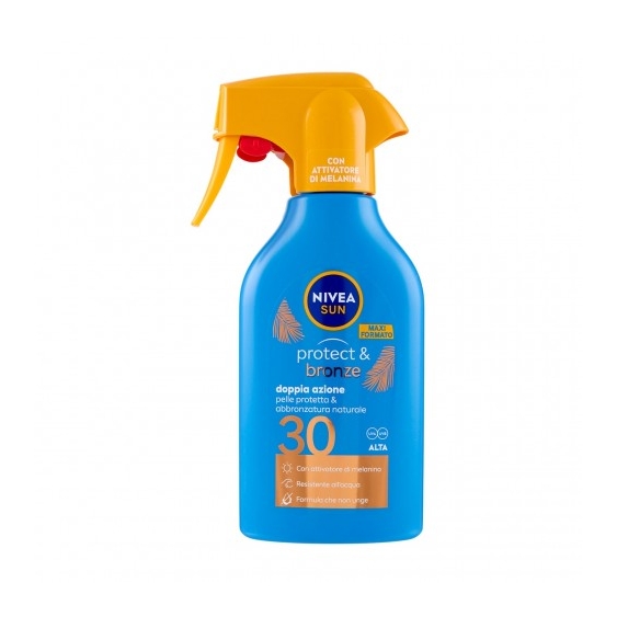 Nivea Sun Protect & Bronze Spf30 - Spray Protezione Solare Alta 250 ml
