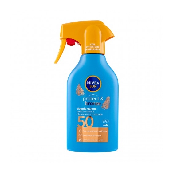 Nivea Sun Protect & Bronze Spf50 - Protezione Solare Alta Spray 250 ml
