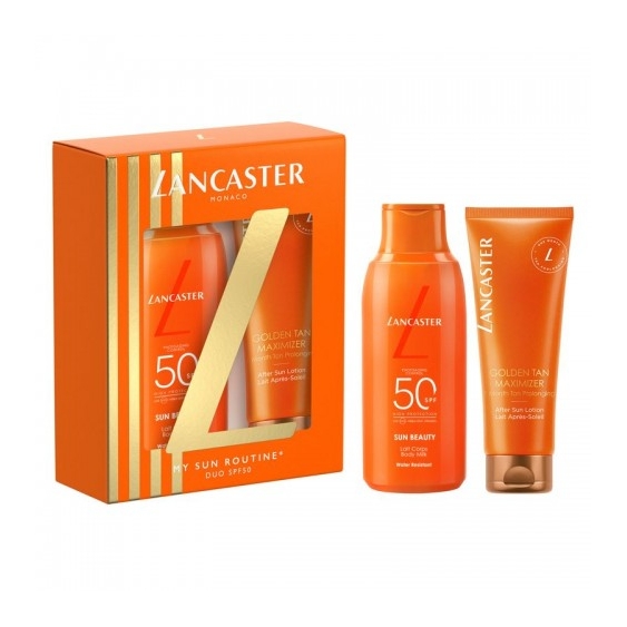 Lancaster My Sun Routine Duo Body Spf50 - Sun Beauty Body Milk + Golden Tan Maximizer After Sun Lotion