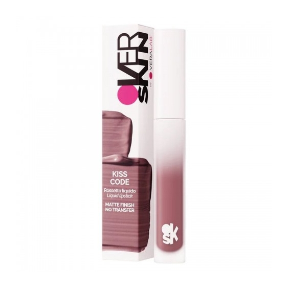 Veralab Overskin Kiss Code - Rossetto Liquido Matte N. 01 Old RosÃ
