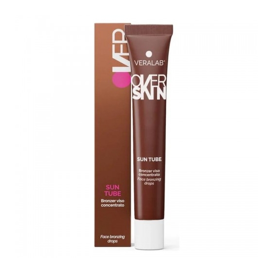 Veralab Overskin Sun Tube - Bronzer Viso Concentrato 20 Ml