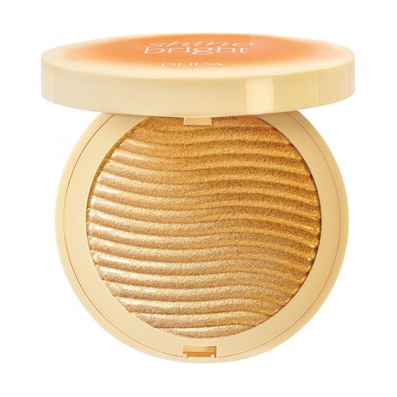 Pupa Shine Bright - Illuminante Compatto Viso N. 1 Golden Dunes