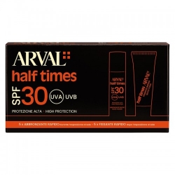Arval Half Times Spf30 - 5 x Abbronzante Rapido + 5 x Fissante Rapido