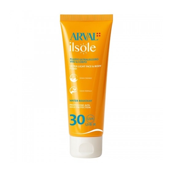 Arval Il Sole Spf30 - Fluido Ultraleggero Viso E Corpo 150 Ml