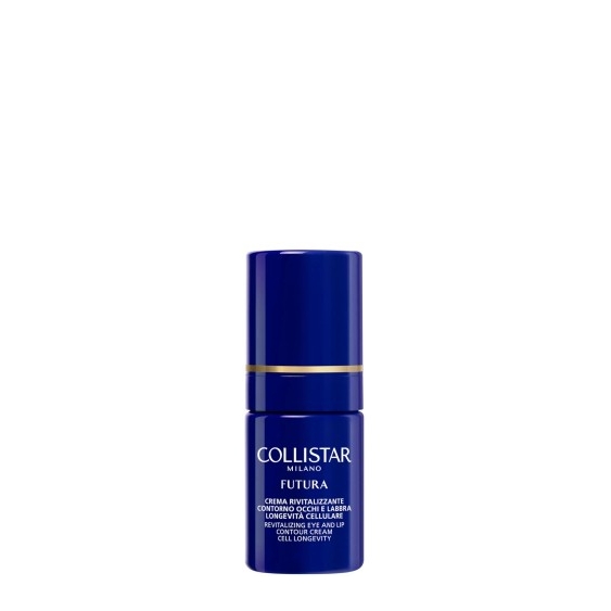 Collistar Futura - Crema Rivitalizzante Contorno Occhi e Labbra Longevità Cellulare 15 Ml