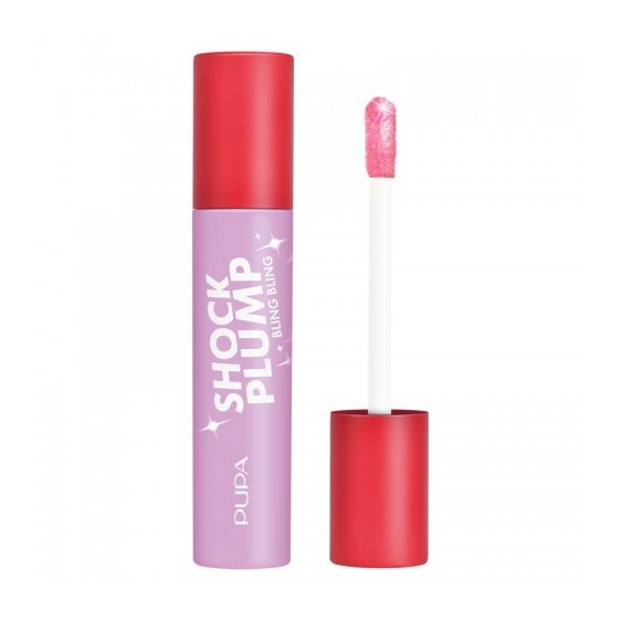 Pupa Shock Plump Bling Bling - Gloss Labbra N. 012 Ruby Crush