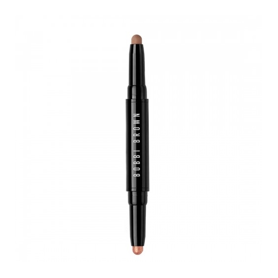 Bobbi Brown Dual-Ended Long-Wear Cream Ombretto Duo In Stick Heat Ray + Biscotti