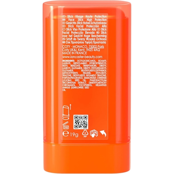 Lancaster Sun Beauty Stick Viasge Spf50 - Protezione Solare Per Il Viso 20 G