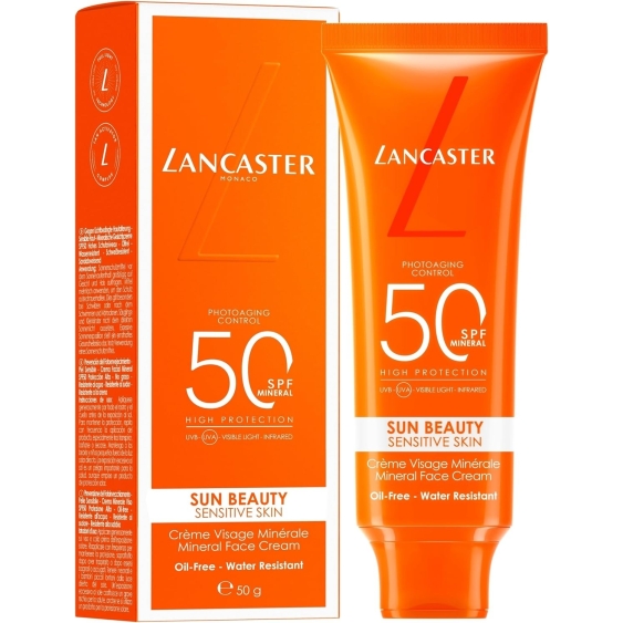 Lancaster Sun Beauty Sensitive Skin Mineral Face Cream SPF50 50 ml