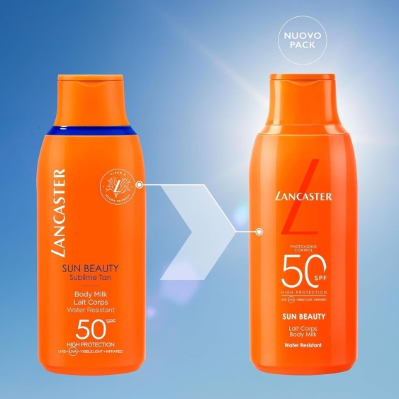 Lancaster Sun Beauty Body Milk SPF 50 Latte Solare Corpo 400ML