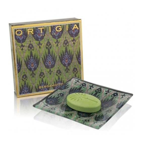 Ortigia Bergamotto - Sapone 40 g + Piattino Decorativo