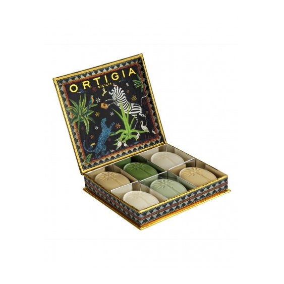 Ortigia Jungle - Set di 6 Saponi Artigianali da 25 gr