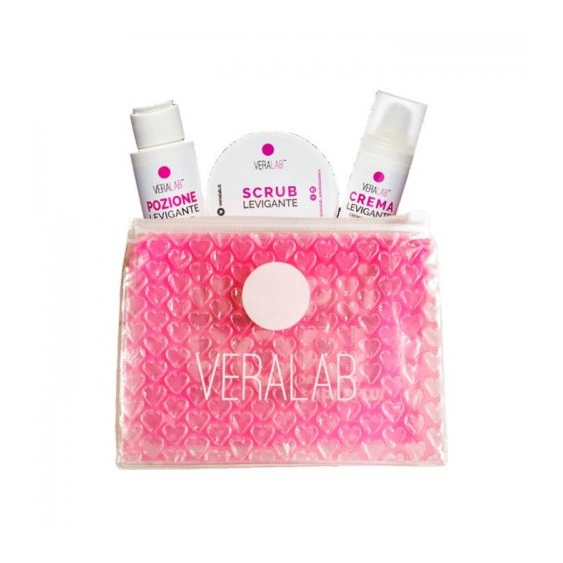 Veralab Mai Più Pori Superflui - Scrub levigante + Pozione levigante + Crema levigante